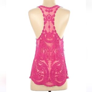 Pink top embroidery size S-M